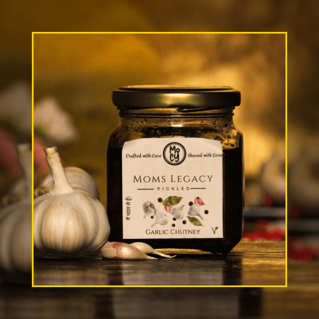 Handmade Garlic Chutney - Mom's Legacy