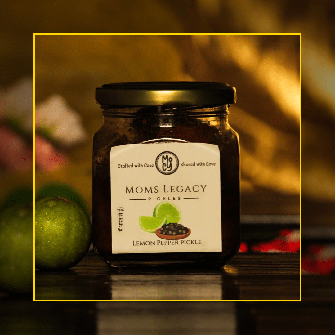 Homemade Digestive Lemon & Pepper Pickle - Mom's Legacy