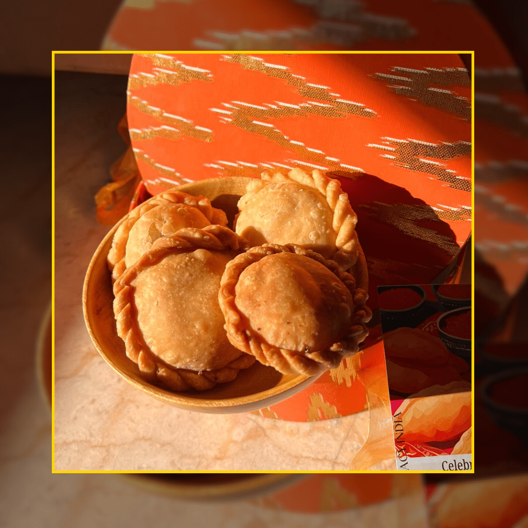 Mom’s Legacy Sugar - Free Gujiya (1 KG) – A Guilt - Free Holi Delight - Mom's Legacy
